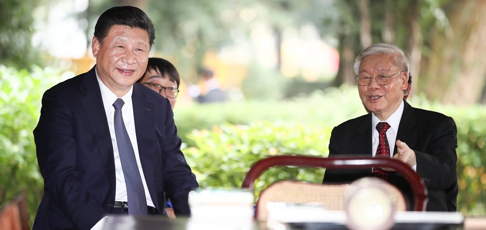 習(xí)近平再次會(huì)見(jiàn)越共中央總書記阮富仲