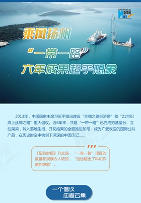 乘風揚帆！&ldquo;一帶一路&rdquo;六年成果超乎想象
