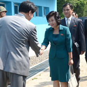 韓朝板門(mén)店&ldquo;小敘&rdquo;