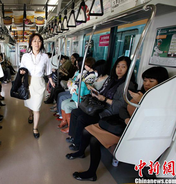 日本地鐵專(zhuān)設(shè)女性車(chē)廂 防性騷擾